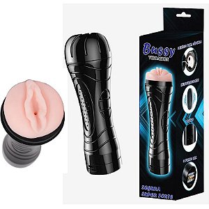 Vagina Lanterna com Vibrador Multivelocidade - 32cm - Sex shop