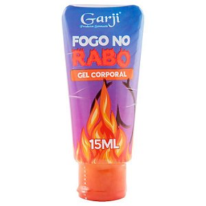 Fogo No Rabo Lubrificante Anal 15ml Garji - Sex shop