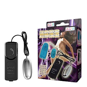 Vibrador Bullet Multivelocidade Cromada - Sexshop