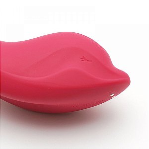 Vibrador Clitoriano Golfinho com 5 vibrações - Heidi Kiss Toy