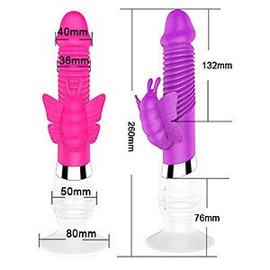 Vibrador com Aquecimento - Duplo Motor Recarregável com 10 Vibrações - Luxo iGox - Sex shop