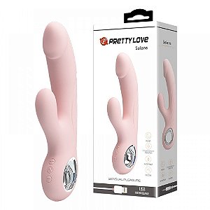 Vibrador com Detalhe de Glande, 7 Modos de Pulsação e 5 Intensidades de Vibração - PRETTY LOVE SELENE - Sexshop