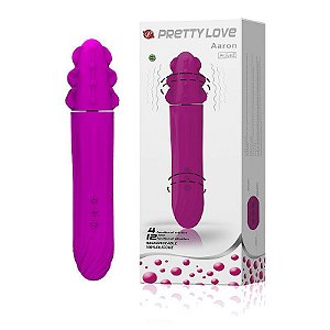 Vibrador Rotativo - Pretty Love Aaron Recarregável USB - Sex shop