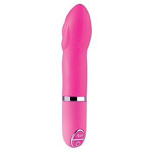 Vibrador e massageador erótico 10 velocidades rosa - OL VIBE - NANMA - Sexshop