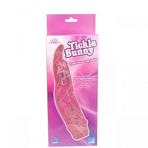 Vibrador em formato de coelho feito em Jelly - Sexshop