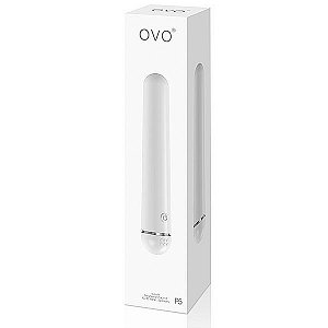 Vibrador F5 - White - OVO LifeStyle - Sex shop