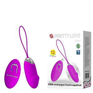 Vibrador Feminino Wireless Recarregável com PRETTY LOVE JULIA - Sex shop