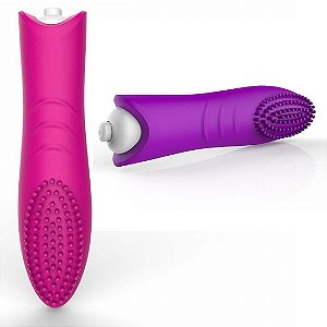 Vibrador Green Baby com Estimulador para Clitóris - Sex shop