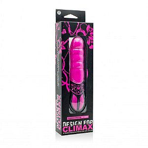 Vibrador massageador com 10 ritmos - DESIGN FOR CLIMAX - NANMA - Sexyshop