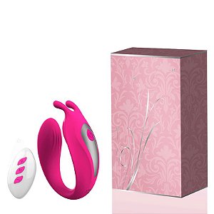 Vibrador para Casais com Controle Wireless e 12 Modos de Vibração - Sex shop