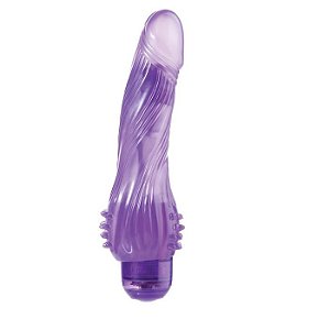 Vibrador pênis realístico com relevo massageador - EXOTIC DIAMOND - NANMA - Sex shop