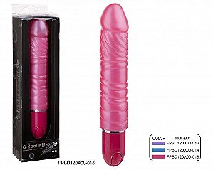 Vibrador perolado com veias massageadoras - G-SPOT KILLER - NANMA