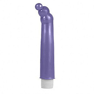 Vibrador Pont G - Silk Touch com esferas - Violeta - Sexshop