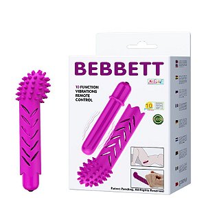 Vibrador Ponto G Capa Removível e 10 Modos de Vibração - BEBBETT - Sexshop