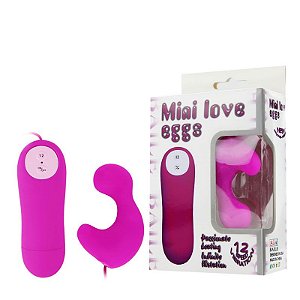 Vibrador Ponto G com 12 Modos de Vibrações - LOVE EGGS Pretty Love - Sex shop