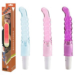 Vibrador Ponto G com Capa Escalonada Removível - Sexshop