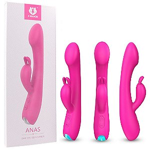 Vibrador Estimulador Duplo Ponto G Coelhinho S-Hande ANAS - Sexshop