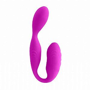 Vibrador Ponto G Duplo Pretty Love Lust - 30 Vibrações Ultra Potente - Sexy Shop