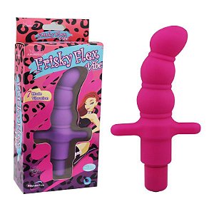 Vibrador ponto G ondulado - FRISKY FLEX VIBE - Sexshop