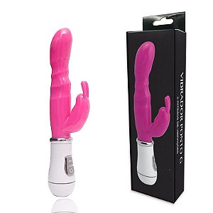 Vibrador ponto G You Vibe com 8 vibrações e estimulador clitoriano - Sex shop