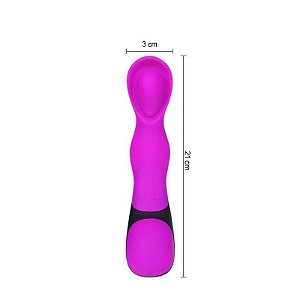 Vibrador Silicone 12 Vibrações e Sensor de Pressão - PRETTY LOVE UPTON - Sex shop