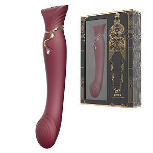 Vibrador ZALO - Queen G Spot PulseWave Vibrator - Vermelho