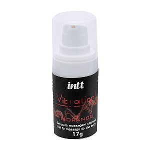 Vibration Gel Excitante Aromático 17g INTT Morango - Sex shop