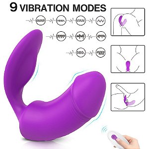 Vibrador Massageador de Clitóris e Ponto G S-Hande - SPARROW-RCT - Sexshop