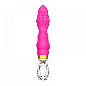 Vibrador Luxo simulador Língua Sexo Oral Recarregável em Puro Silicone