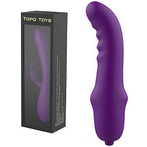 Vibrador Ponto G Intense em Silicone ABS - TOPO TOYS