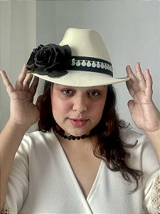 Chapéu Cigano Off White