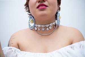 Choker Corações