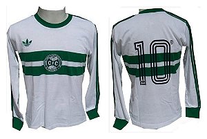 Camisa Retrô Coritiba - Anos 80 Manga Longa