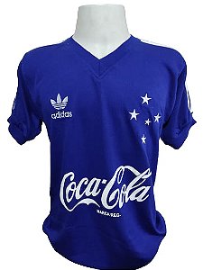Camisa Retrô Cruzeiro - 87/89 - Coca Cola