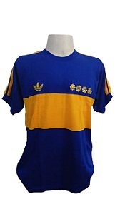 Camisa Retrô Boca Juniors