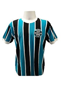 Camisa Grêmio Retro 1960 tricolor