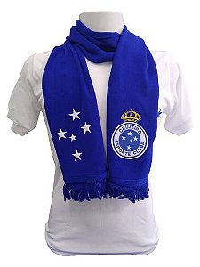 Cachecol Retrô Cruzeiro - Todo Azul