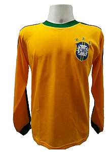 Camisa Retrô Seleção Brasileira 1978 - Nelinho