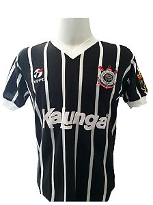 Camisa Retrô Corinthians - Kalunga - 88/89