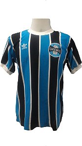 Camisa Grêmio Retro 1983 -Mundial - Mangas Curtas