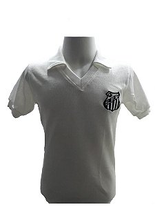 Camisa Retrô Santos 1962 - Branca