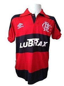 Camisa Retrô Flamengo 1992 - Nº9 - Rubro Negra