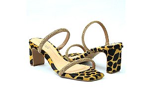 Tamanco Animal Print Girafa Dona Tunica