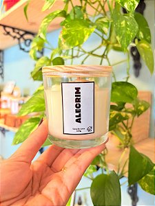 Vela aromática 150g cera de coco