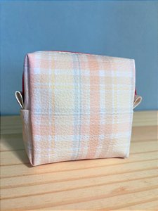 Bolsinha mini xadrez 10x10cm