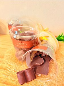 SABONETINHOS NO COPO CHOCOLATE