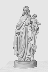 Escultura Nossa senhora Do Rosario