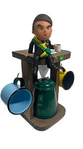 Cafeteira patriota - 1 personagem