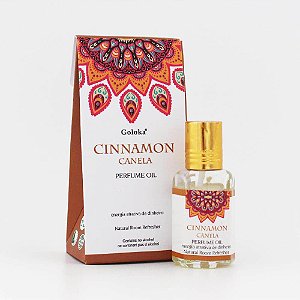 Perfume Indiano Cinnamon Canela - Goloka - 10ml - Para pele e Difusor.