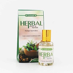 Perfume Indiano Herbal  - Goloka - 10ml - Para pele e Difusor.